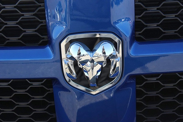 "Ram Head" Grille Emblem Decal Kit 2009-18 Dodge Ram - Click Image to Close